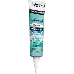 Sanitärsilikon FERMIT TOP N Neutral vernetzt (transparent) 100ml Tube