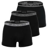 Emporio Armani Boxershorts 3er Pack Schwarz XL