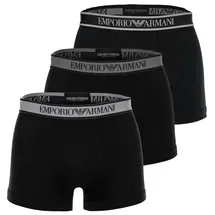 Emporio Armani Boxershorts 3er Pack Schwarz XL
