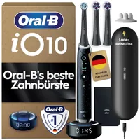 Oral-B iO Series 10 Plus Edition cosmic black + Reiseetui + Aufsteckbürsten 3 St.