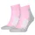 Puma Cushioned Quarter Socken 2er Pack Rosa/Grau 39-42
