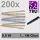 TRU Components TC-12888472 T22P081 Metallschicht-Widerstand Sortiment axial bedrahtet 0.5 W 1 % 200 St.