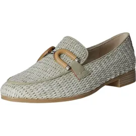 Marco Tozzi Damen Slipper in grün, Größe 38 EU