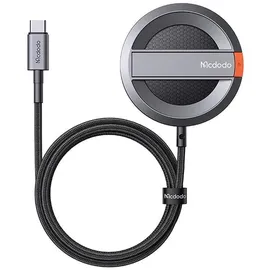 Mcdodo CH-5500 Wireless Charger, magnetisches Ladegerät mit Standfuß, MagSafe, 15W, grau