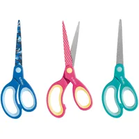 Herlitz Bastelschere Design spitz Linkshänder, farbig sortiert