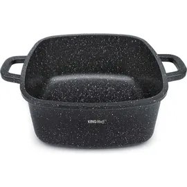 Kinghoff Marmor Kochtopf 28 cm rund