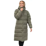 Bergans Damen Urban Down Long Mantel (Größe XL, oliv)