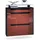 Vladon Annie 89 x 96 x 23 cm schwarz matt / rot