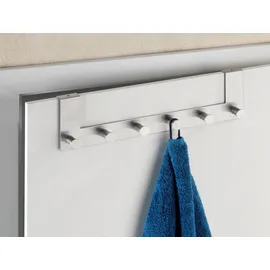 Wenko Türgarderobe Celano Edelstahl Silber