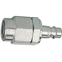 Riegler Nippel, NW7,2-NW7,8 »stream line«, Stahl gehärtet/verz., 13,5x9,5