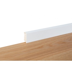 Sockelleiste Cube weiÃ foliert