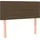 vidaXL Boxspringbett 100 x 200 cm Dunkelbraun