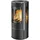 FIREPLACE Amarant Glas schwarz