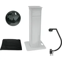 Eurolite Set Spiegelkugel 30cm schwarz mit Stage Stand variabel
