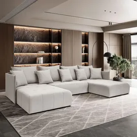 lookway Ecksofa APOLLO U mit Schlaffunktion und Bettkasten Castel 03