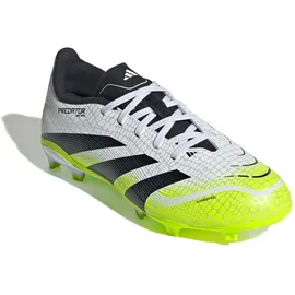 adidas Predator League MG/Kinder Cloud White/Core Black/Lucid Lemon 30