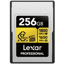 Lexar CFexpress Professional Type-A Gold 4.0 256GB R1800 VGP400