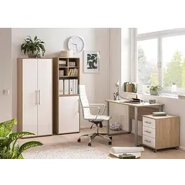 MÖBELPARTNER Antero Aktenregal 100 x 41 x 83,6 cm eiche