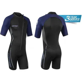 Camaro Neoprenanzug Front Flex Revo Shorty Schwarz 3XL