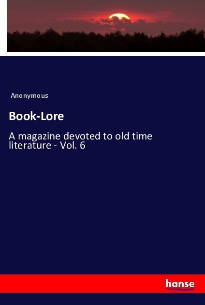 Book-Lore - Anonym  Kartoniert (TB)
