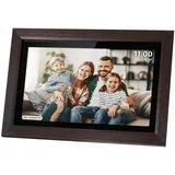 OEM Kruger&Matz FRAMEO Wi-Fi 15" Digitaler Bilderrahmen, Holzrahmen