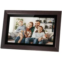 OEM Kruger&Matz FRAMEO Wi-Fi 15" Digitaler Bilderrahmen, Holzrahmen