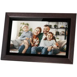 OEM Kruger&Matz FRAMEO Wi-Fi 15" Digitaler Bilderrahmen, Holzrahmen