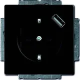 Busch-Jaeger Schuko/USB-Steckdose schwarz matt 20 EUCBUSB-885