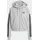 adidas Essentials 3-Streifen French Terry Kapuzenjacke Medium Grey Heather / Black 2XS