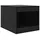 vidaXL Katzenstreu Box Umzäunung 47 x 59 x 42 cm Schwarz