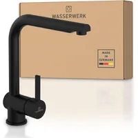 Wasserwerk »WK 4, Wasserhahn, Küche, Einhebelmischer«, 360° schwenkbar, Cold-Start-Funkt.,