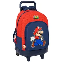 Safta Compact With Removable Trolley Super Mario Trick Backpack One Size