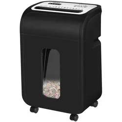 SIGMA Aktenvernichter PCC365, Kunststoff, 20 L, schwarz