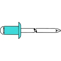 Gesipa Blindniet A2 VA Flachrdk. 3 x10mm