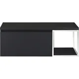 Waschtischunterschrank Sanox Frozen BxHxT 120 x 43 cm x 45 cm Frontfarbe schwarz