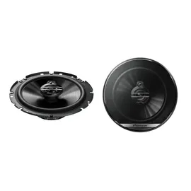JUST SOUND best choice for caraudio Lautsprecher Boxen Pioneer TS-G1730F - 16,5cm 3-Wege Koax Paar PKW 300WATT Koaxiallautsprecher Auto Einbausatz - Einbauset passend für VW Golf 4 -...