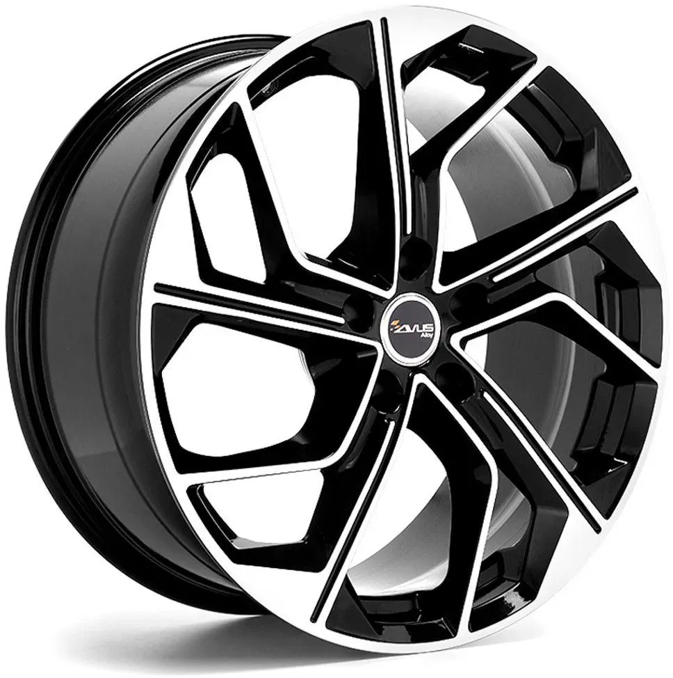 AVUS RACING AC-522 black polished 8.5Jx19 5x112 ET40