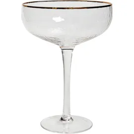 Beliani Champagnerschalen Set 4-tlg. 0,45 l