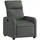 vidaXL Relaxsessel Dunkelgrau Stoff 146 x 76,5 x 0 cm Grau mit Liegeposition