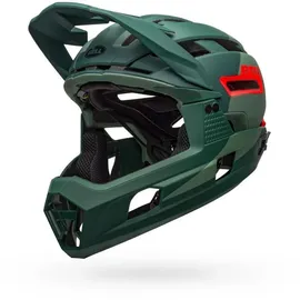 Bell Helme Super Air R 55-59 cm matte/gloss green/infrared