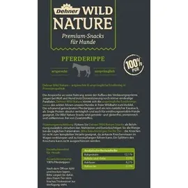 Dehner Wild Nature Hundesnack Pferderippe 200 g