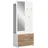 xonox.home Polo Garderobenschrank 80x190x38 cm weiß