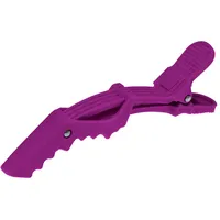 Efalock Professional Efalock Shark-Clip Soft lila 6 Stück