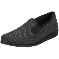 Rohde Herren, Männer, Pantoffeln, Hausschuhe,Home-Slipper,House-Slipper,schlapfen,drinnen,Indoor,daheim,zuhause,Slides,Graphit,47 EU / 12 UK