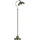 Homcom Stehlampe Retro Bogenlampe 40 W Bronze