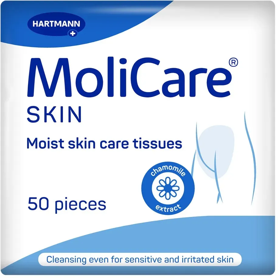 Preisvergleich Produktbild MoliCare Skin Inkontinenz Feuchtpflegetücher 50 St