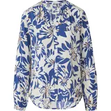s.Oliver Tunikabluse mit All-over-Print Blau/Weiß 34