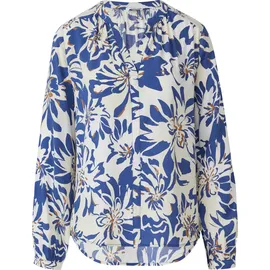 s.Oliver Tunikabluse mit All-over-Print Blau/Weiß 34