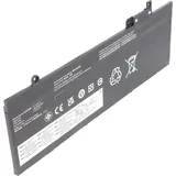 AccuCell Akku passend für Lenovo ThinkPad T480s, 01AV478, 01AV479, L17L3P71, 11,58V, 4600mAh