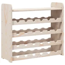 vidaXL Weinregal 67,5 x 25 x 60 cm Braun